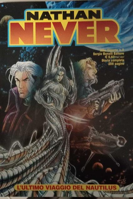 Nathan Never. Albo gigante n. 8. L'ultimo viaggio del Nautilus - copertina