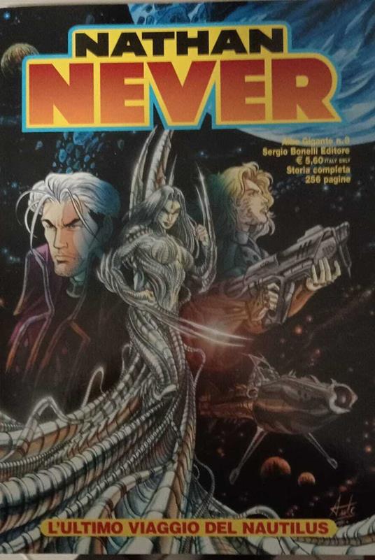 Nathan Never. Albo gigante n. 8. L'ultimo viaggio del Nautilus - copertina
