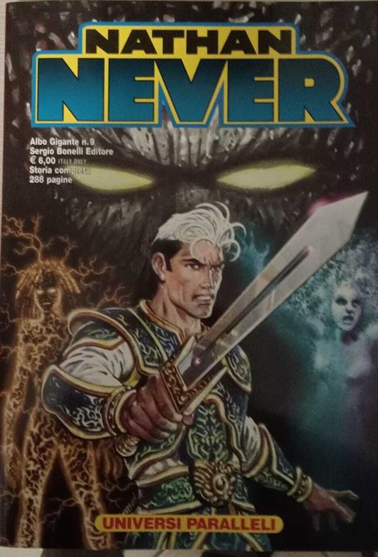 Nathan Never. Albo gigante n. 9. Universi paralleli - copertina