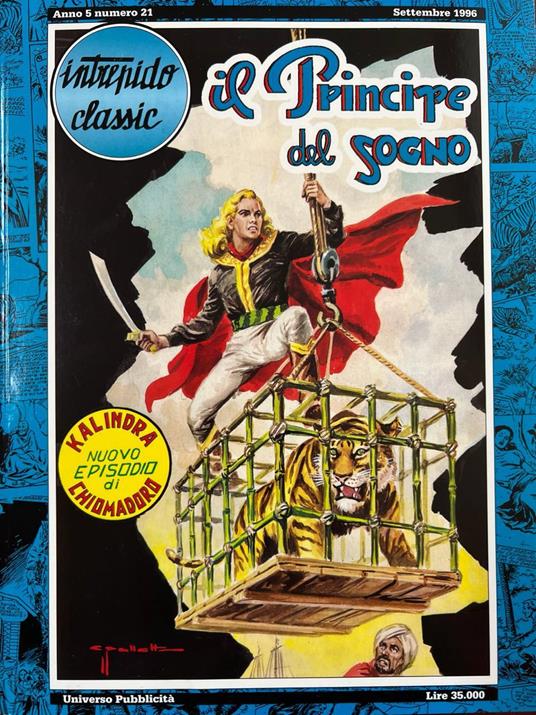 Intrepido classic: Il principe del sogno - Kalindra - copertina