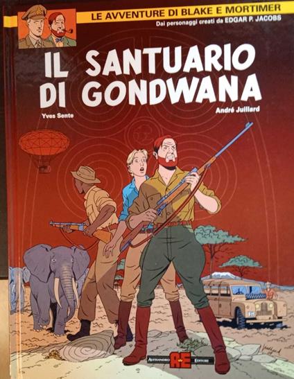Il santuario di Gondwana - Yves Sente - copertina