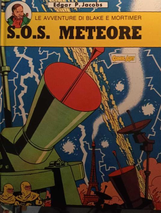 S.O.S. meteore - Edgar P. Jacobs - copertina