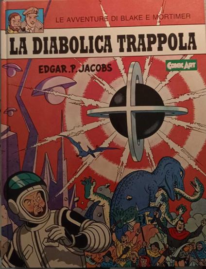 La diabolica trappola - Edgar P. Jacobs - copertina