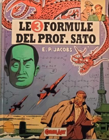 Le 3 formule del prof. Sato - E.P. Jacobs - copertina