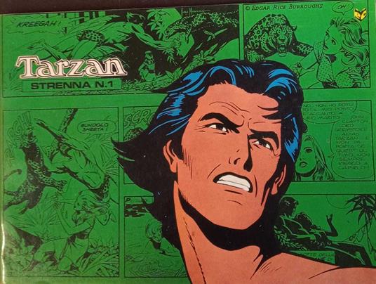Tarzan strenna n. 1 - Edgar R. Burroughs - copertina