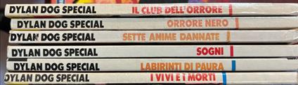 Lotto 6 numeri "Dylan Dog Speciale" (n° 1-3-6-7-8-9) - copertina