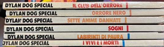 Lotto 6 numeri "Dylan Dog Speciale" (n° 1-3-6-7-8-9) - copertina