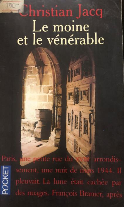Le moine et le vénérable - Christian Jacq - copertina