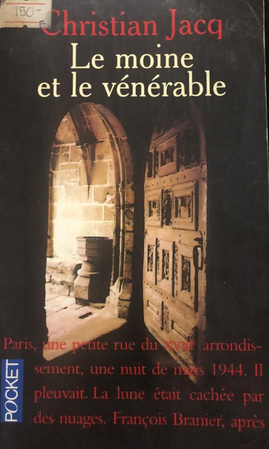 Le moine et le vénérable - Christian Jacq - copertina