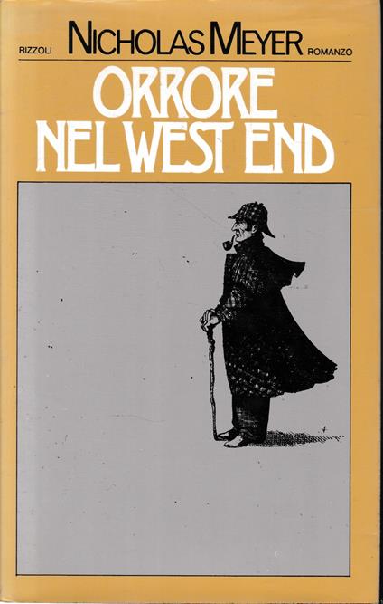 Orrore nel West End - Nicholas Meyer - copertina