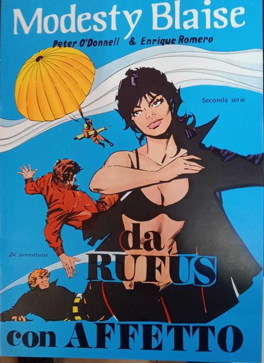 Modesty Blaise. Da rafus con affetto - Peter O'Donnel - copertina