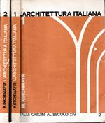 Architettura italiana, due volumi