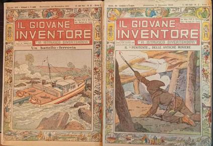 Il giovane inventore. Serie dal n. 2 al n. 51 - copertina