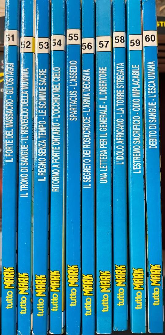 Lotto 10 numeri Tutto Mark (da n° 51 a 60) - copertina