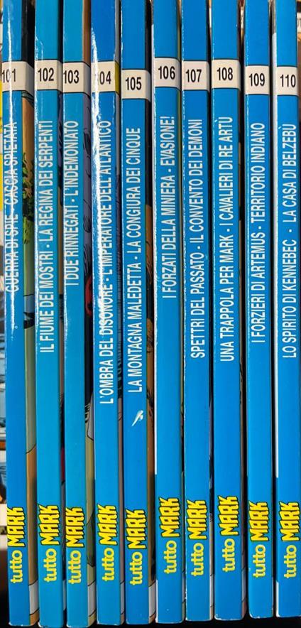 Lotto 10 numeri Tutto Mark (da n° 101 a 110) - copertina