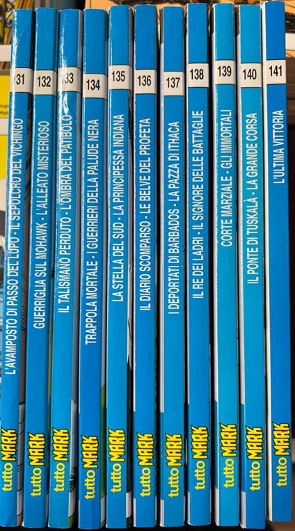 Lotto 11 numeri Tutto Mark (da n° 131 a 141) - copertina