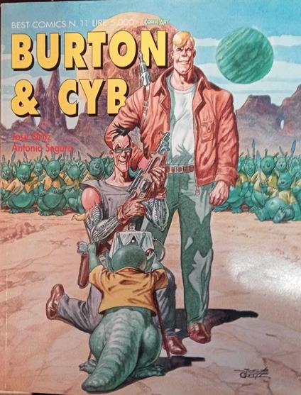 Burton & Cyb - A. Segurra - copertina