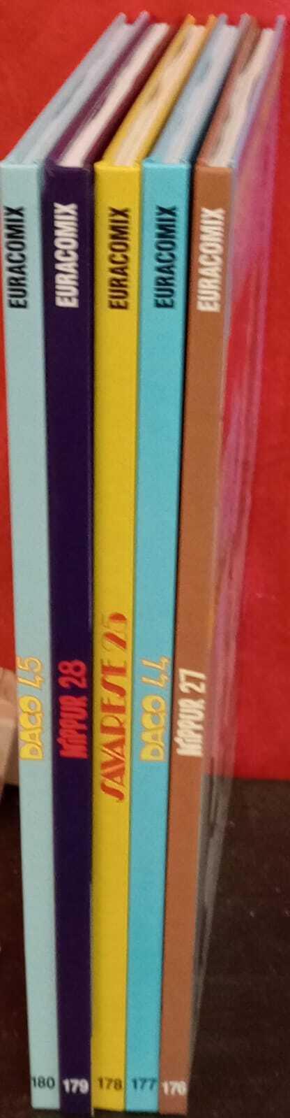 Euracomix tuttocolore dal n. 176 al n. 180