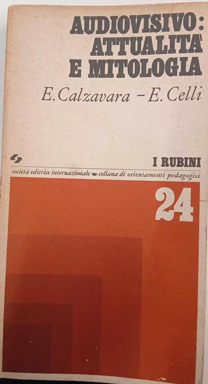 Audioviso: attualità e mitologia - Elisa Calzavara - copertina