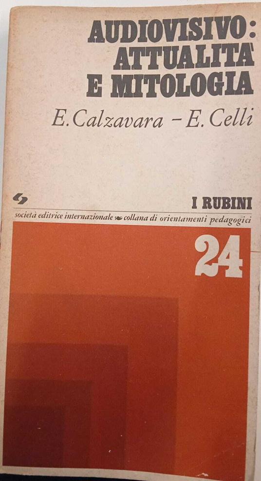 Audioviso: attualità e mitologia - Elisa Calzavara - copertina