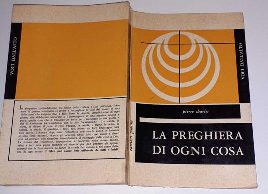 La preghiera di ogni cosa - Pierre Charles - copertina