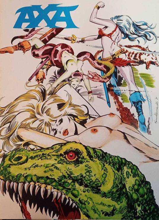 Axa l'intrepida - Avenell - copertina