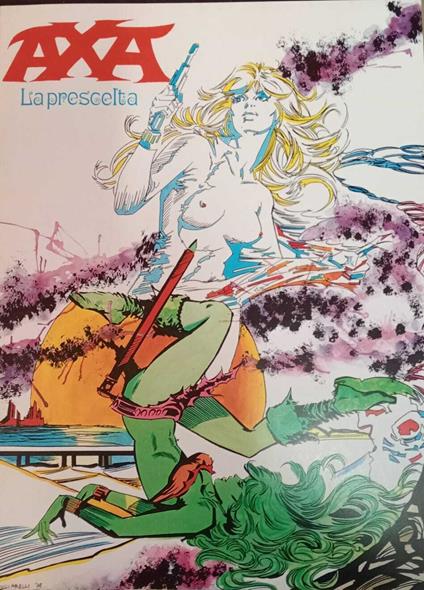 Axa. La prescelta - Avenell - copertina