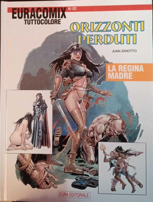 Orizzonti perduti. La regina madre - J. Zanotto - copertina