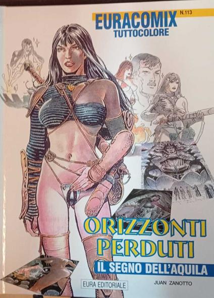 Orizzonti perduti 3. Il segno dell'aquila - J. Zanotto - copertina