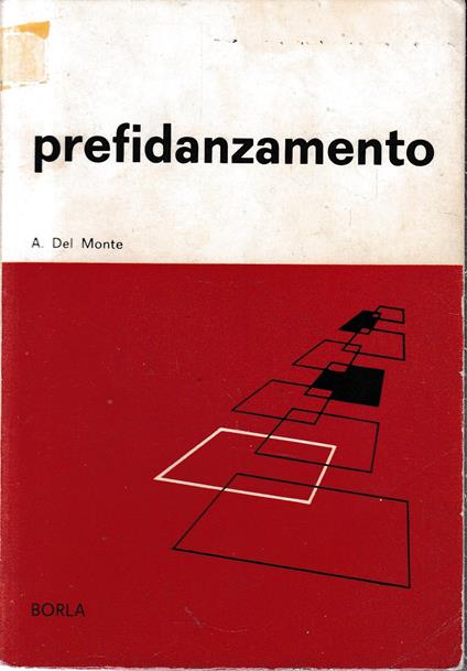 Prefidanzamento - A. Del Monte - copertina