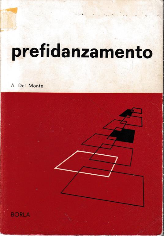 Prefidanzamento - A. Del Monte - copertina