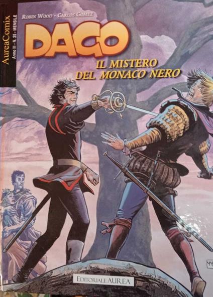Dago 78. Il mistero del monaco nero - copertina