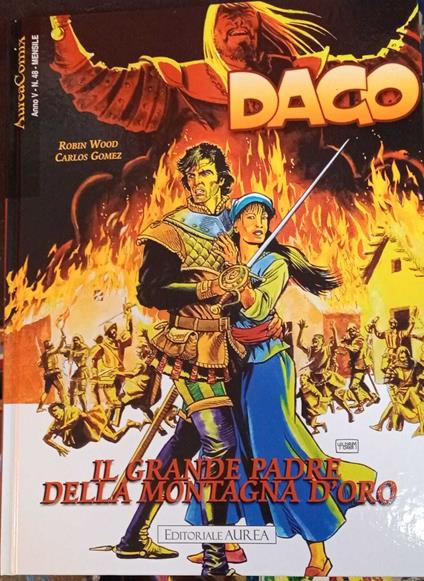 Dago 91. Il grande padre della montagna d'oro - copertina