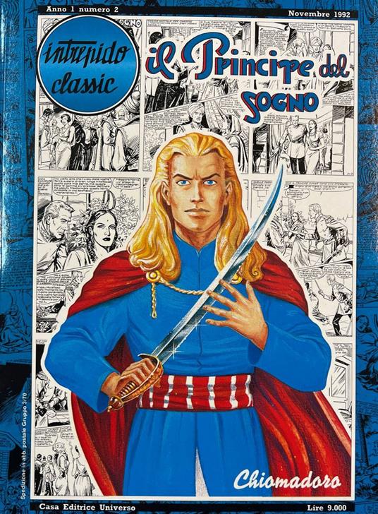 Intrepido Classic. Il principe del sogno - Chiomadoro - copertina