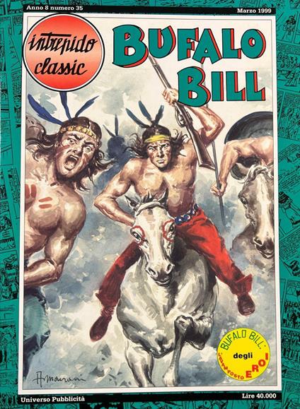 Intrepido Classic. Bufalo Bill - L'avamposto degli eroi - copertina