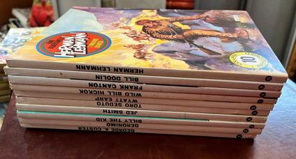 Serie completa "I protagonisti"(da n° 1 a 10) - Rino Albertarelli - copertina