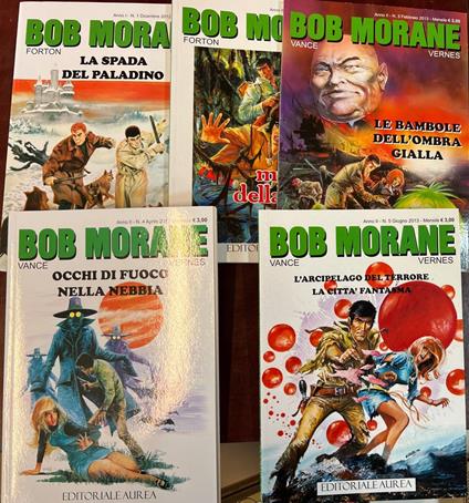 Bob Morane #1-5 - copertina