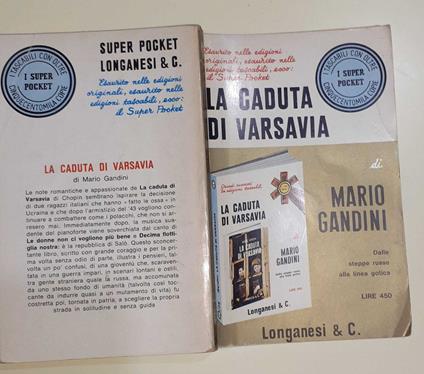 La caduta di Varsavia - Mario Gandini - copertina
