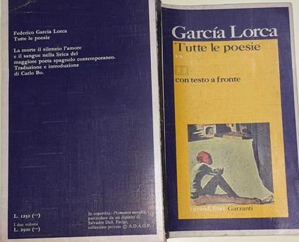 Tutte le poesie. Con testo a fronte. Volume secondo - Federico García Lorca - copertina