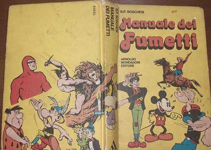Manuale dei fumetti - B. Palmiro Boschesi - copertina
