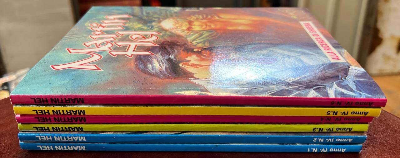 Lotto 6 volumi Martin Hel (Anno IV da n° 1 a 6)
