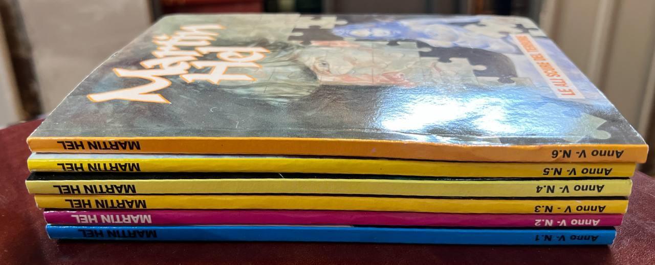 Lotto 6 fumetti Martin Hel (Anno V da n° 1 a 6)