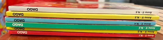 Lotto 6 fumetti Dago (Anno II da n° 1 a 6) - Robin Wood - copertina