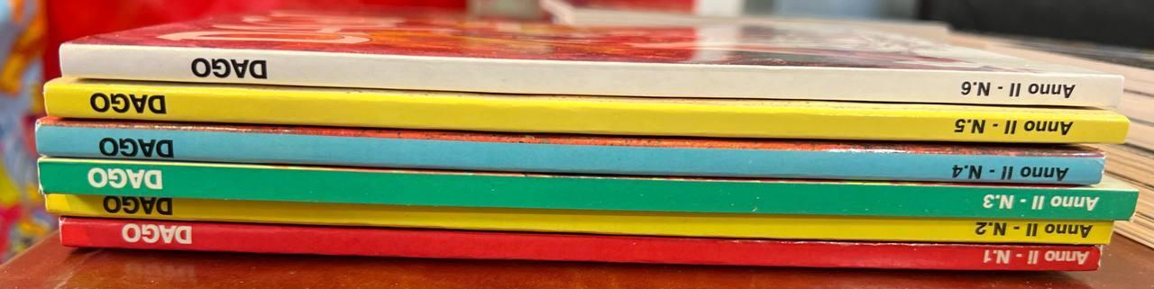 Lotto 6 fumetti Dago (Anno II da n° 1 a 6)