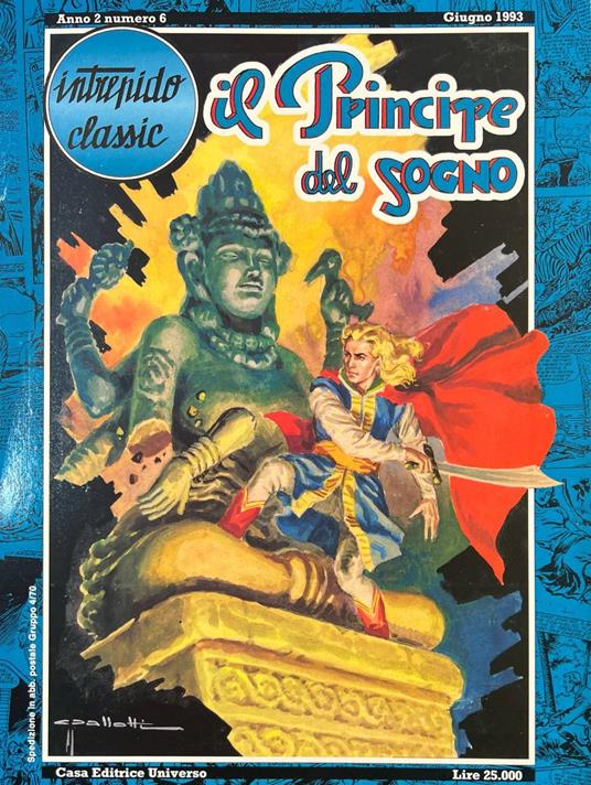 Intrepido Classic. Il principe del sogno Anno 2 n° 6 - copertina