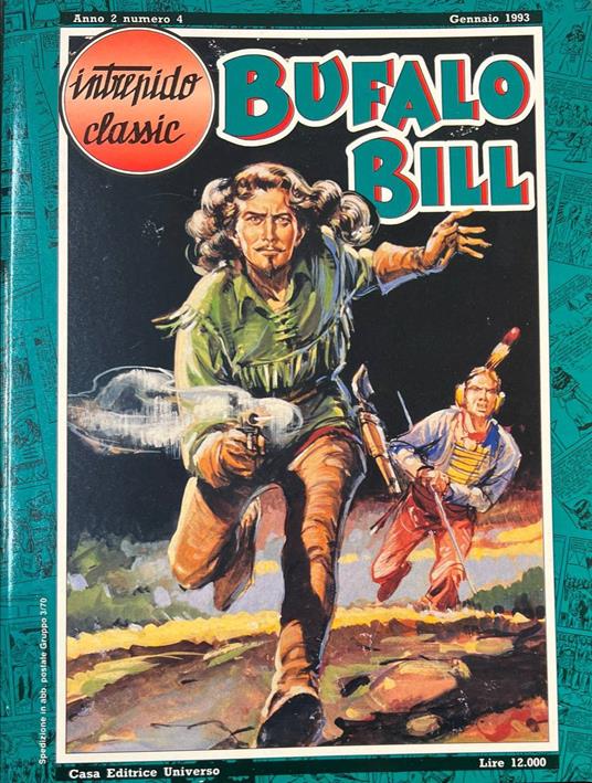 Intrepido Classic. Bufalo Bill - L'uomo del Colorado - copertina