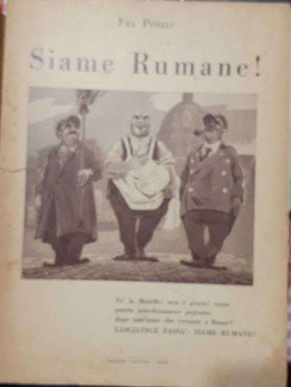 Siame Rumane! Poesie cispadane. AUTOGRAFATO - copertina
