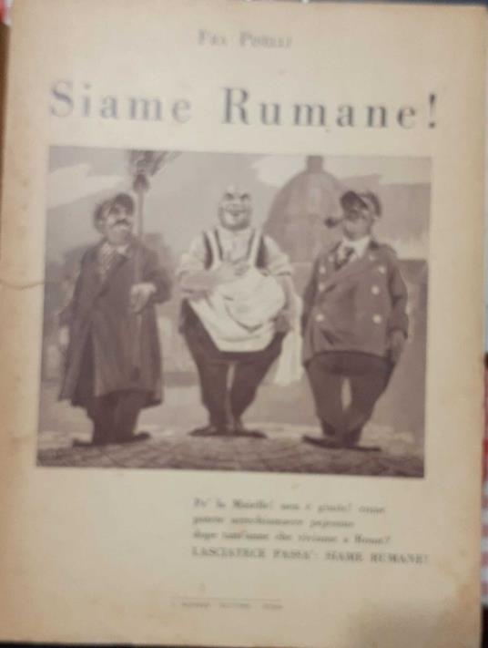 Siame Rumane! Poesie cispadane. AUTOGRAFATO - copertina