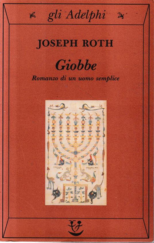 Giobbe. Romanzo di un uomo semplice - Joseph Roth - copertina