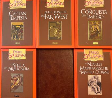 Collana: Emilio Salgari. L'opera completa, 5 volumi - Emilio Salgari - copertina